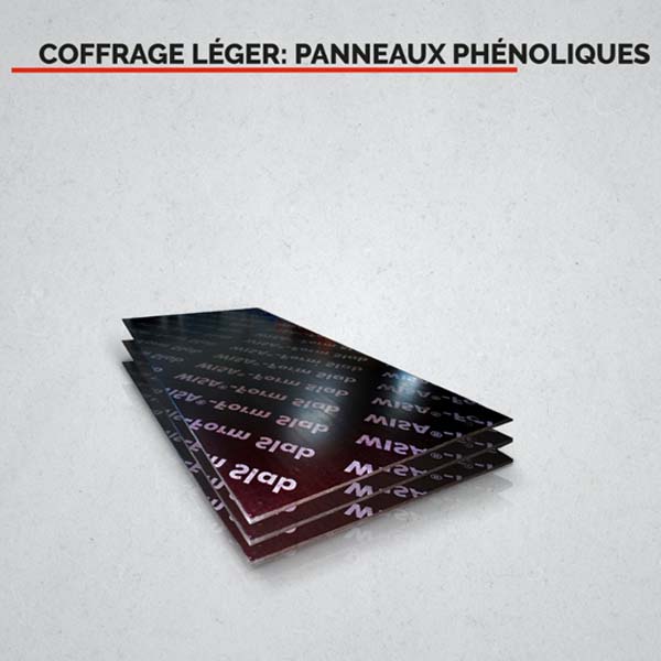 Coffrage Léger – Panneaux Phénoliques